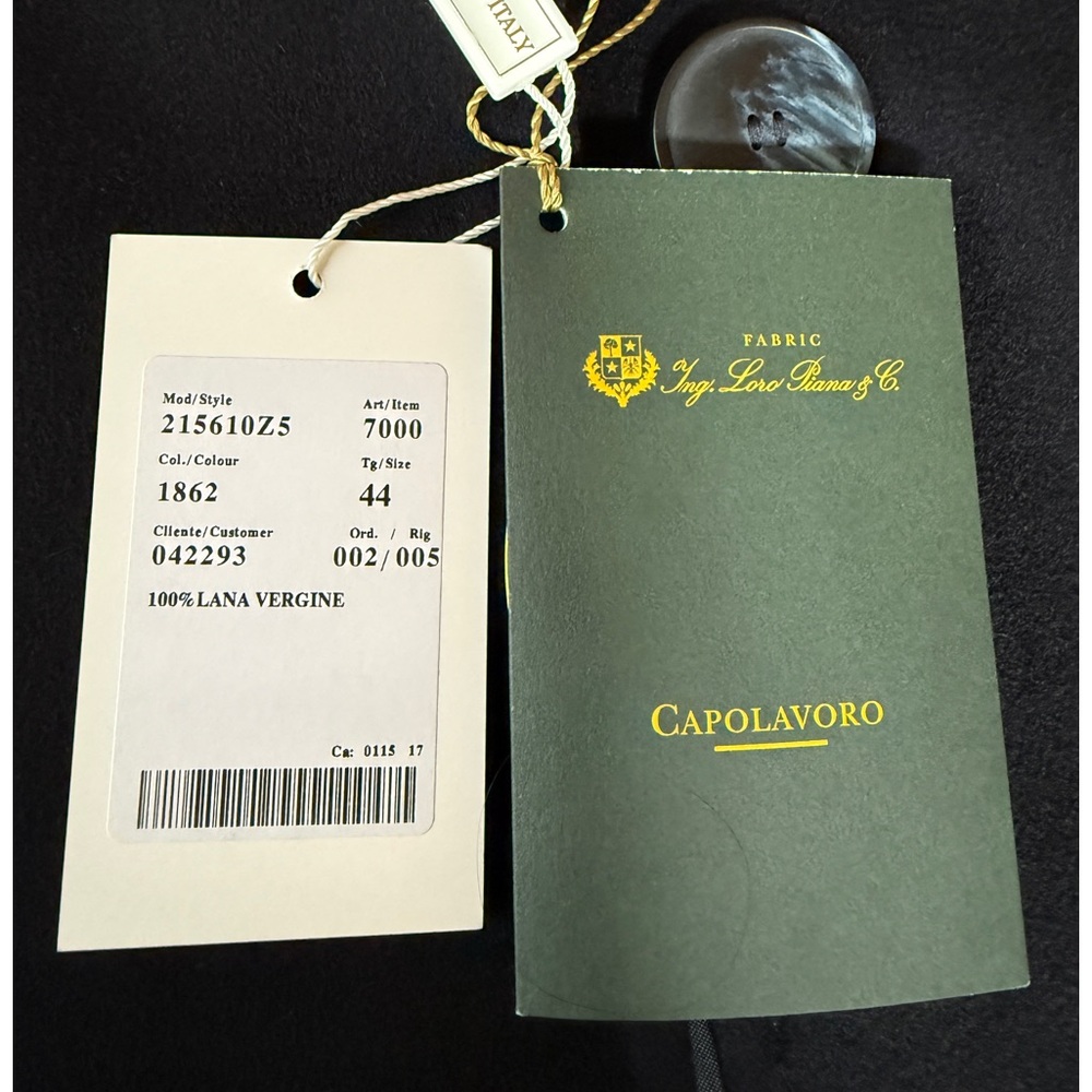 NWT Loro Piana Capolavoro Virgin Italian wool coat - Picture 3 of 8
